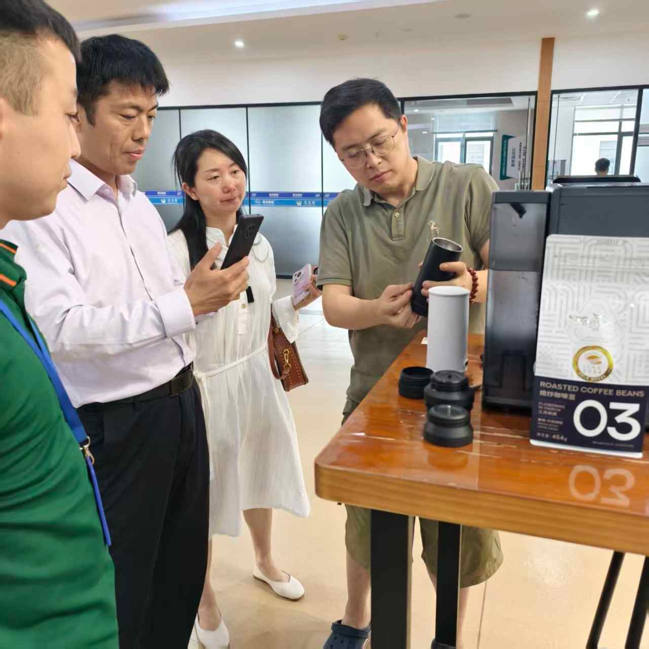 Client Visit Seaver For Capsule Machine SV837 SV835